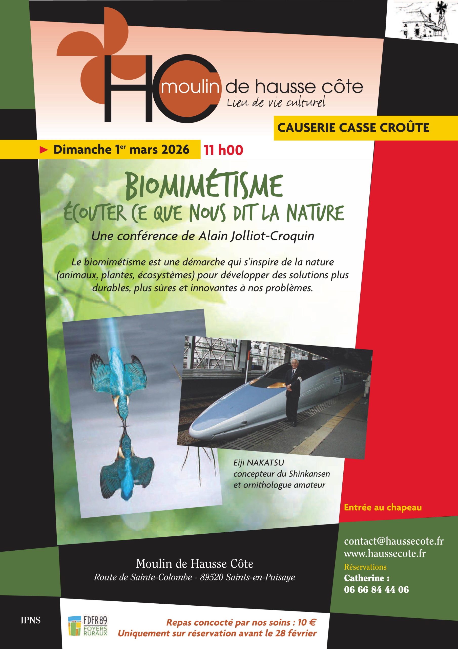 Causerie Casse Croute "Biomimétisme, écouter ce que nous dit la nature"